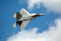F-22 Flyby