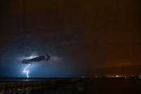 Lightning over KSC